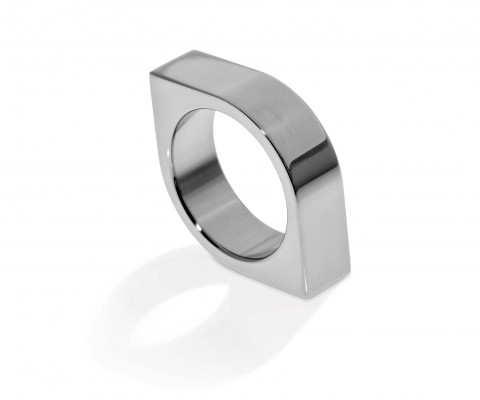 
	Titanium ring A.1 natural color, polished
